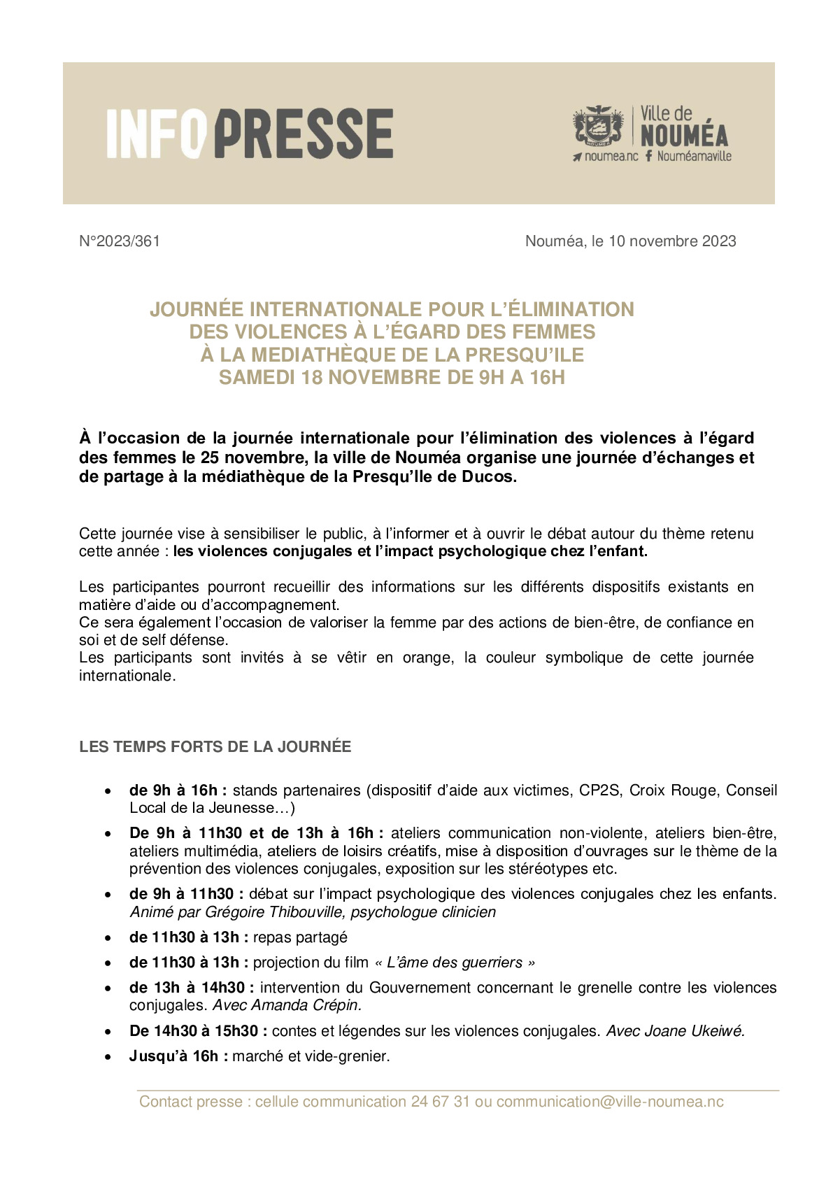 IP 361 Journée internationale pour l'élimination de la violence à l'égard des femmes 1811.pdf