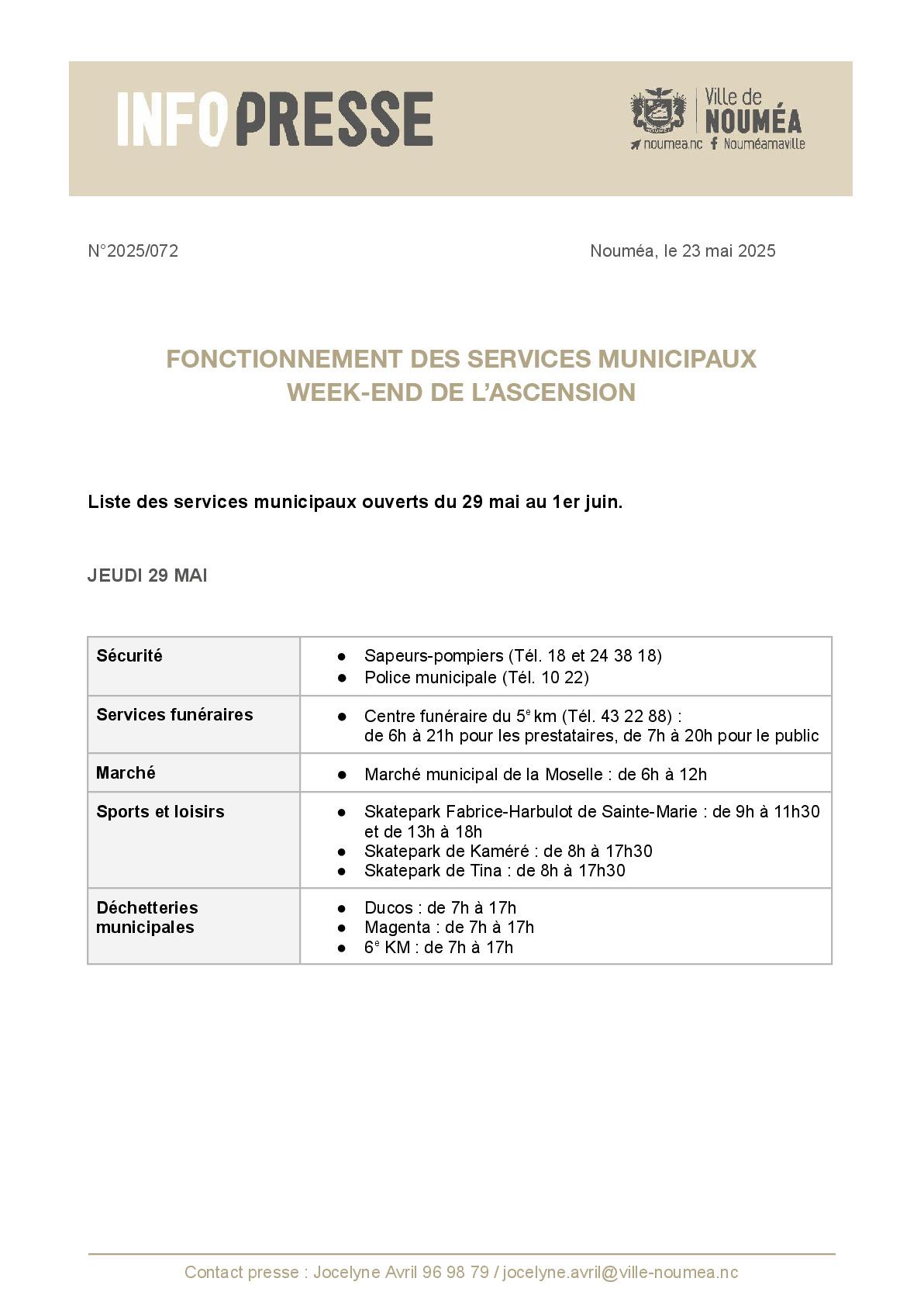 072 IP Fonctionnement des services municipaux - 29 mai au 1er juin.pdf
