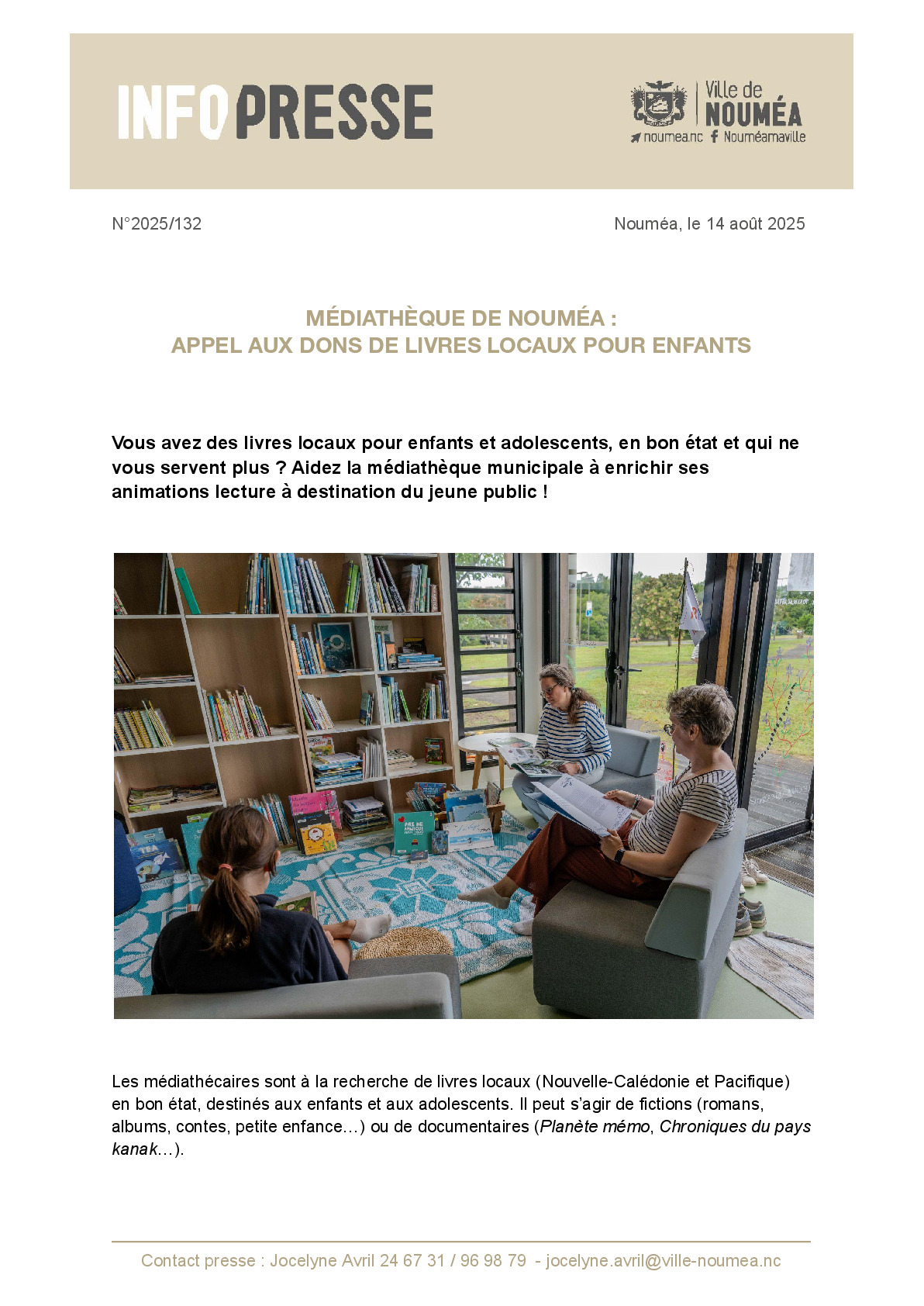 132 IP Appel aux dons de livres locaux pour la médiathèque.pdf