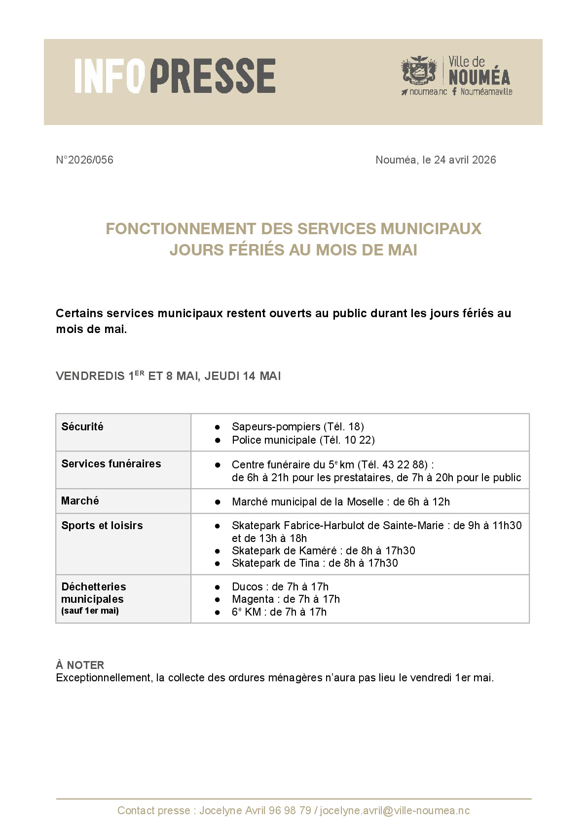 056 IP Fonctionnement des services municipaux - Jours fériés en mai (2).pdf