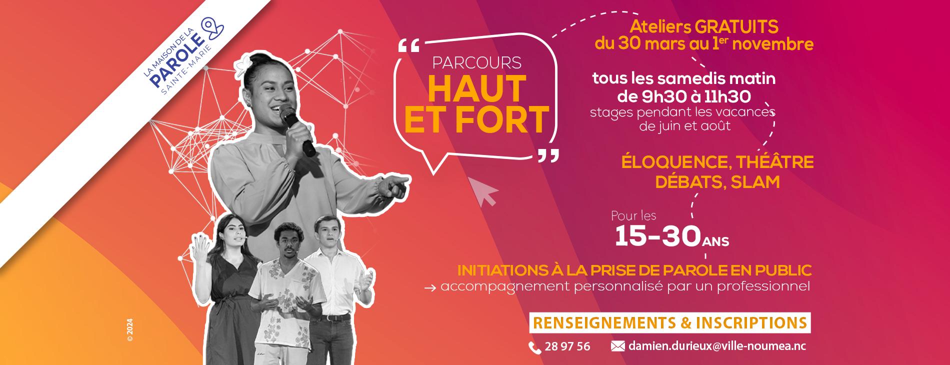 Parcours Haut et Fort 2024 Parcours Haut et Fort 2024