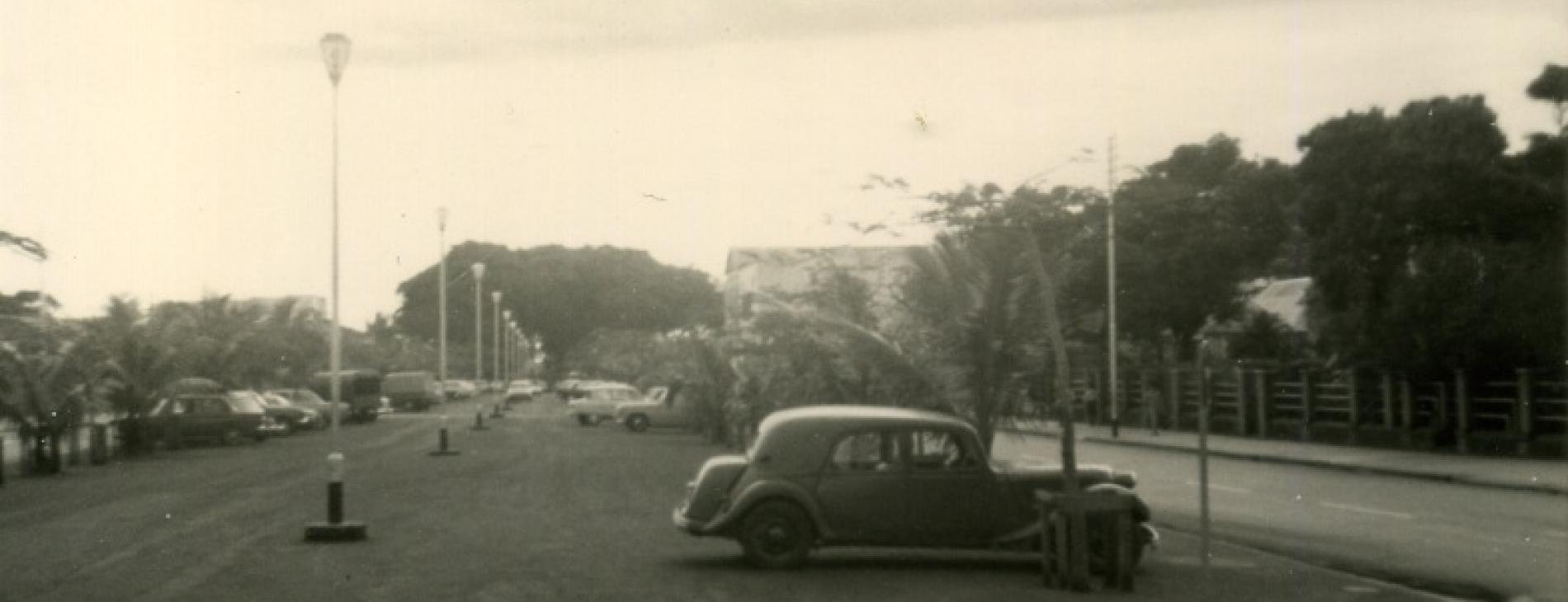 L'avenue de la Victoire vue de la place Bir Hakeim en 1969
