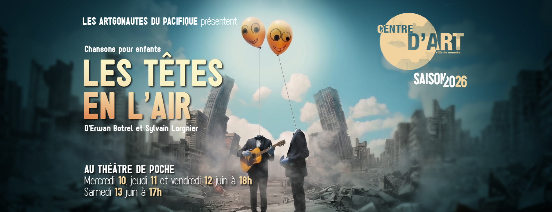 Les Têtes en l'air en concert