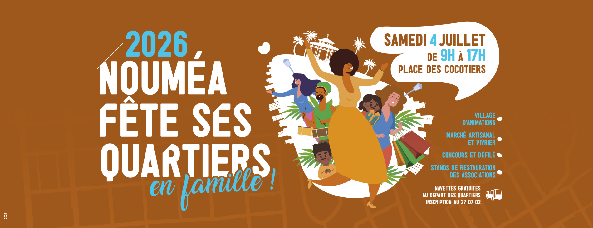 Nouméa fête ses quartiers 2026