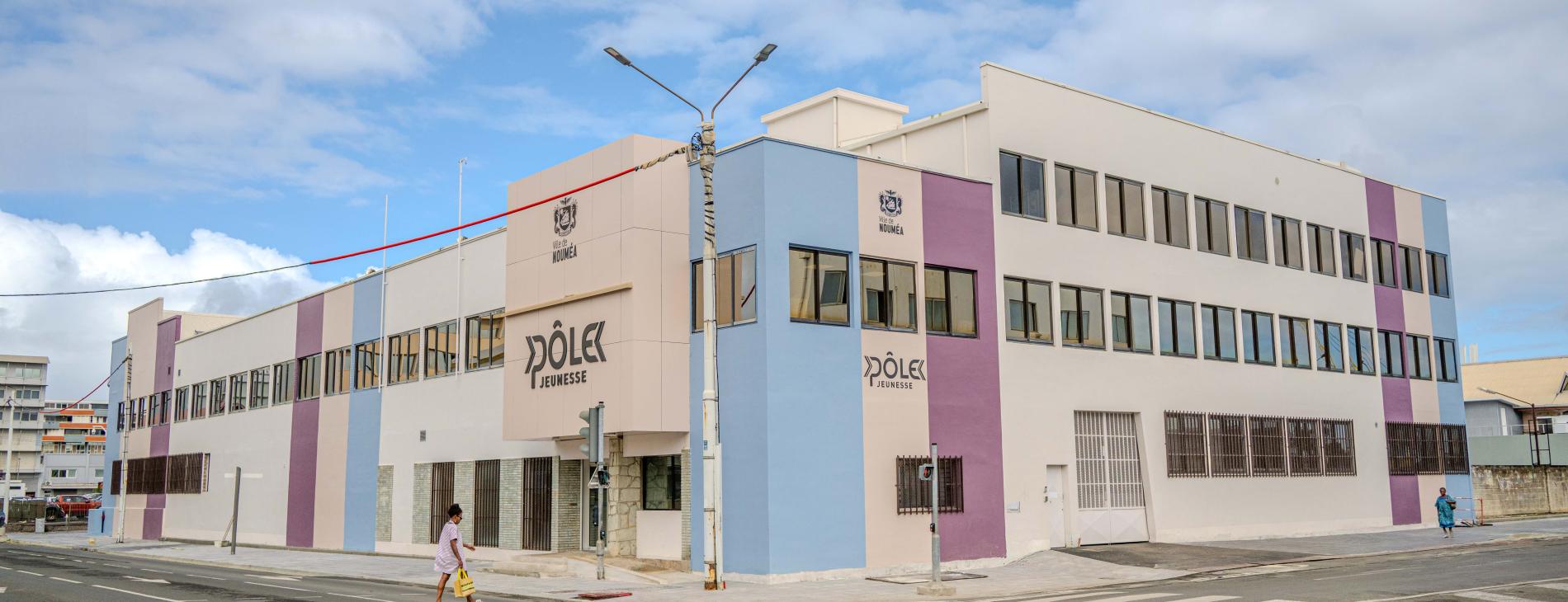 Façade - Pôle jeunesse 2026