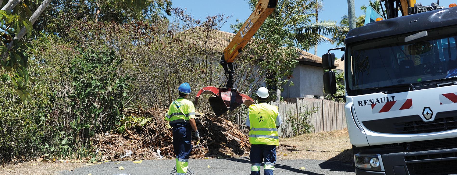 Enlèvement déchets verts