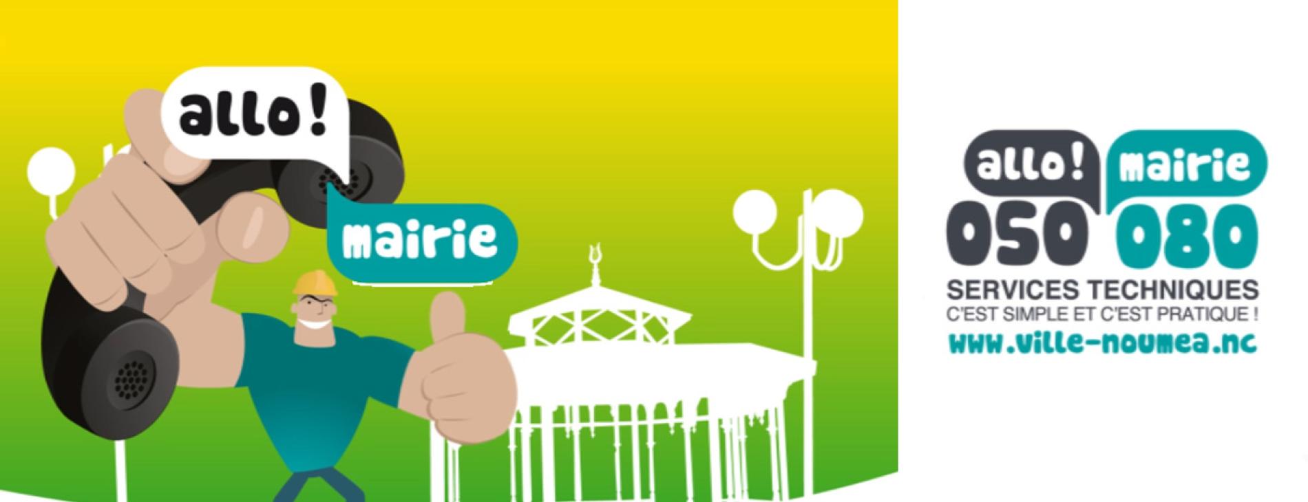Le numéro vert Allo ! Mairie est gratuit Le numéro vert Allo ! Mairie est gratuit