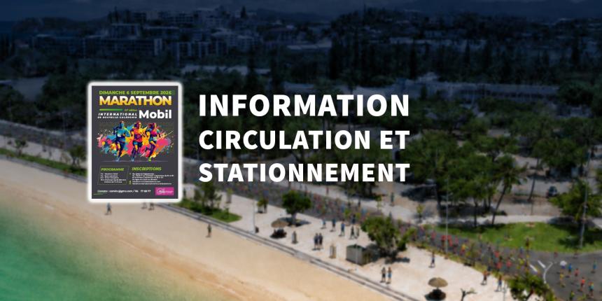 Circulation et stationnement - Marathon Mobil 2026