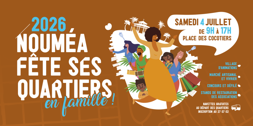 Nouméa fête ses quartiers 2026