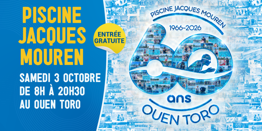 60 ans piscine Ouen Toro