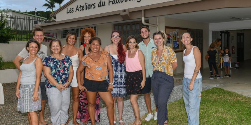 Les ateliers du faubourg, c’est de nombreux intervenants artistiques