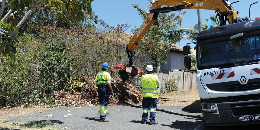 Enlèvement déchets verts