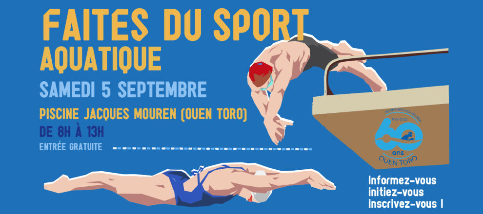 faites du sport aquatique 2026