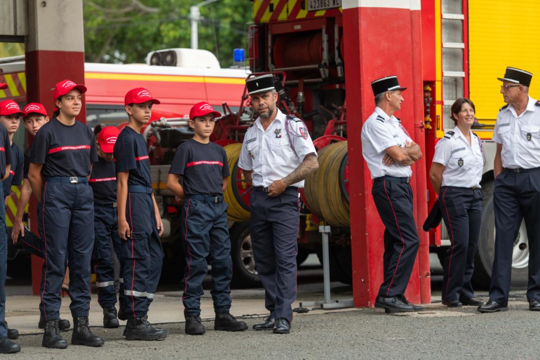 20250220_Distinctions_Pompiers de Nouméa_caserne Lucien P
