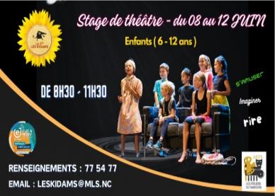 Atelier théâtre Les Kidams_Juin 2026