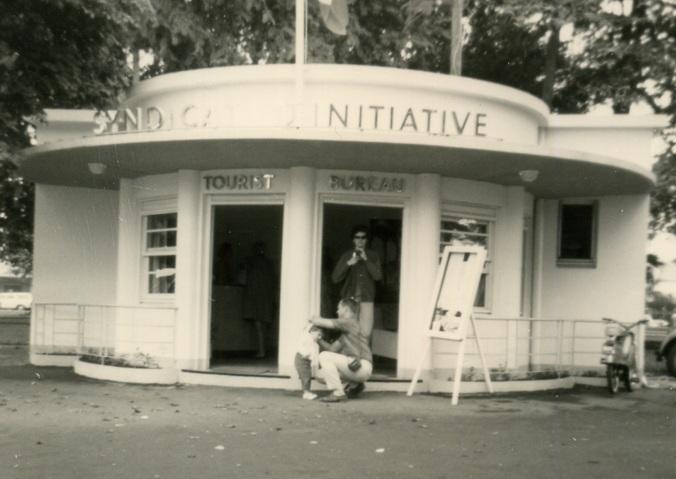 Le kiosque du Syndicat d'initiative en 1969