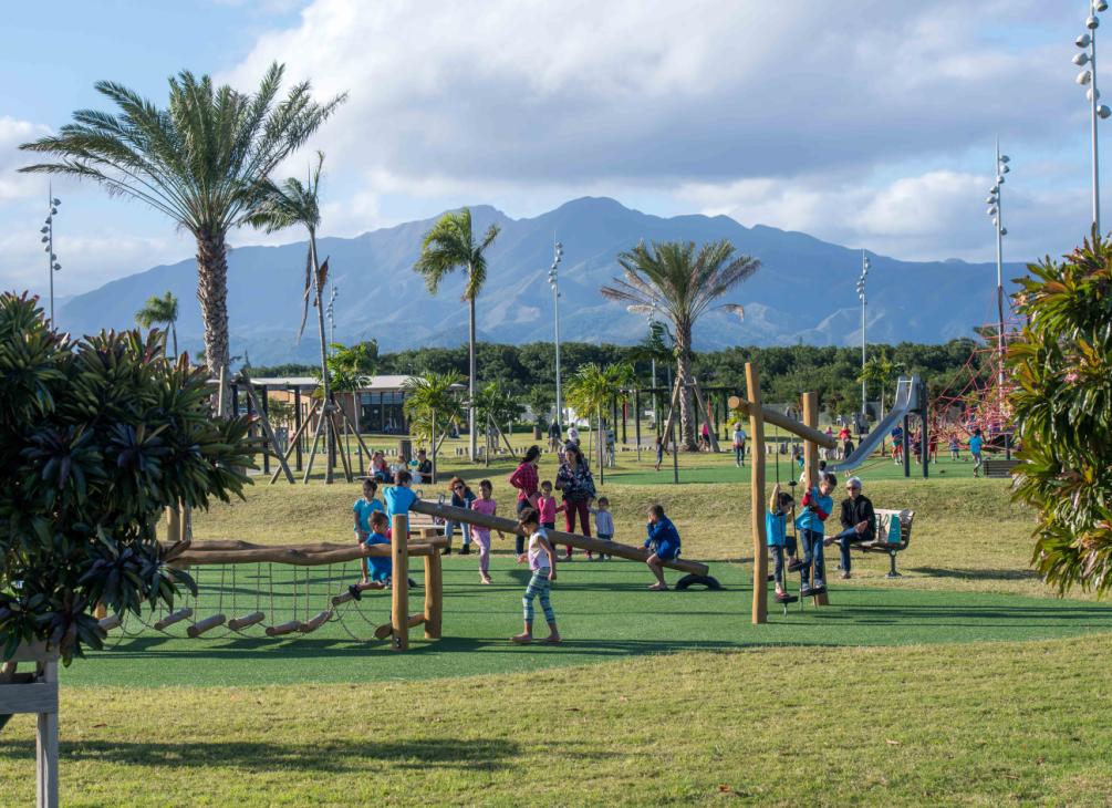 le parc urbain de Sainte-Marie