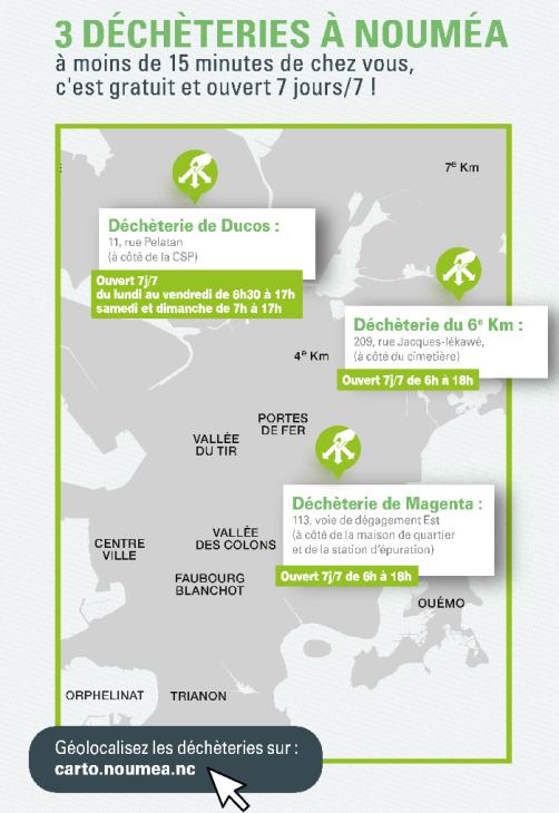 carte déchèteries carte déchèteries