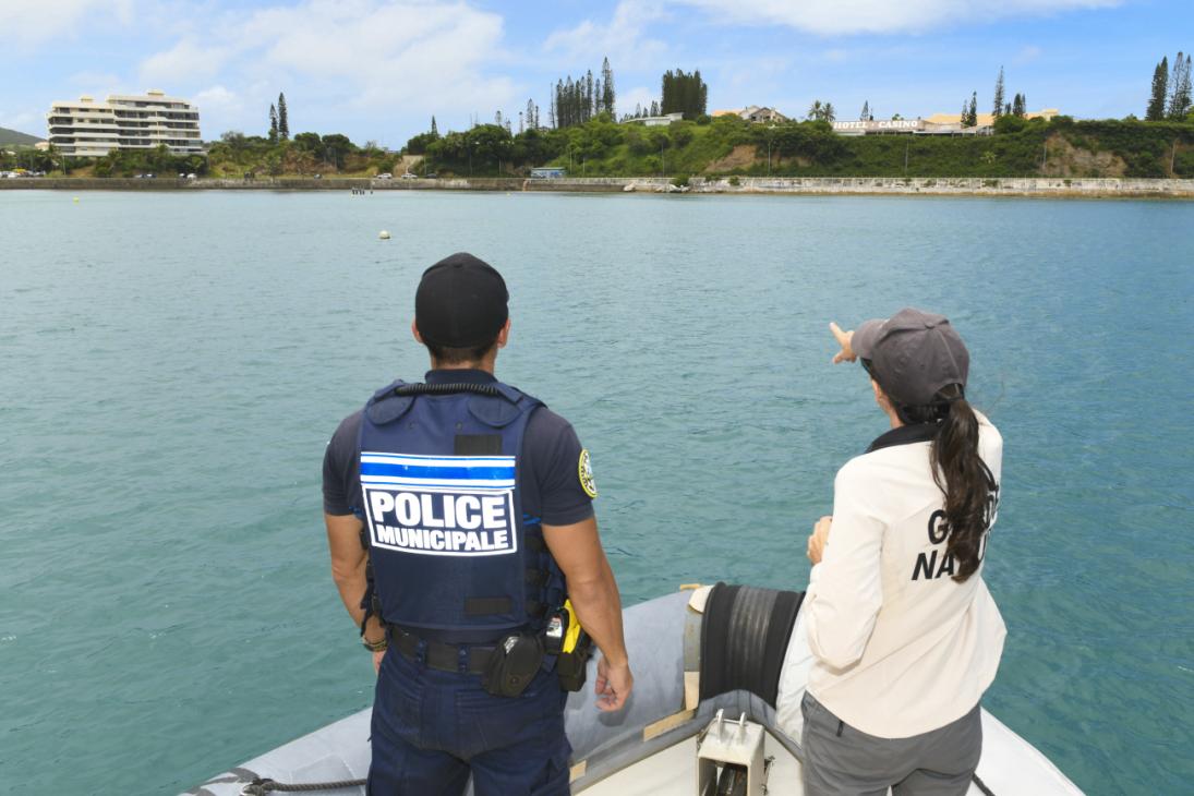 Police-Protection du lagon