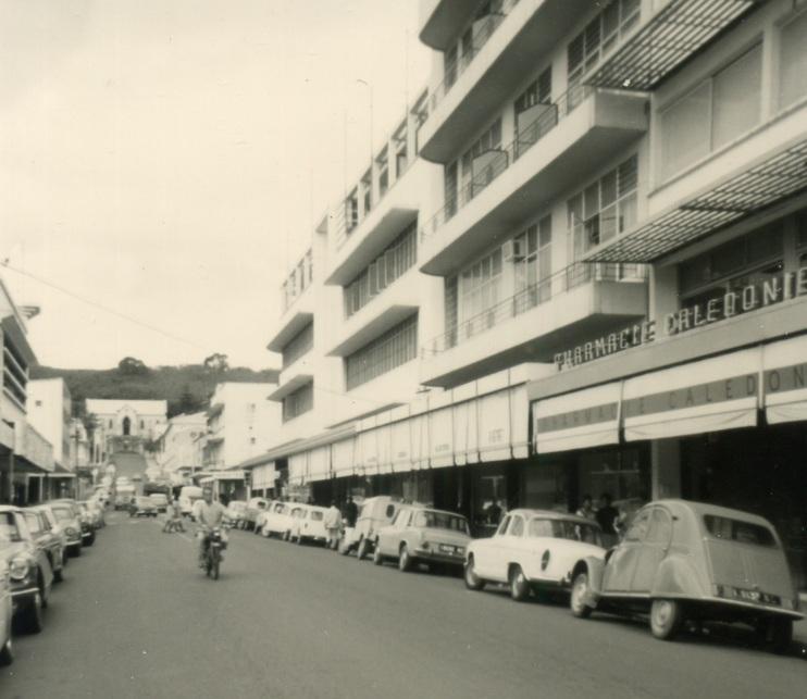 La rue de l'Alma en 1969