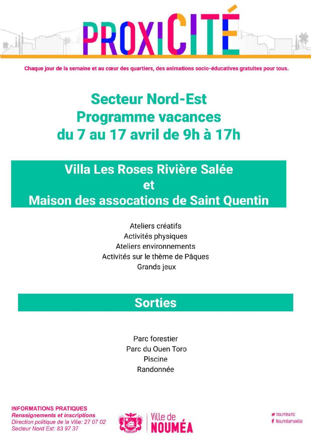 ProxiCité secteur Nord-Est - vacances avril 2026.pdf