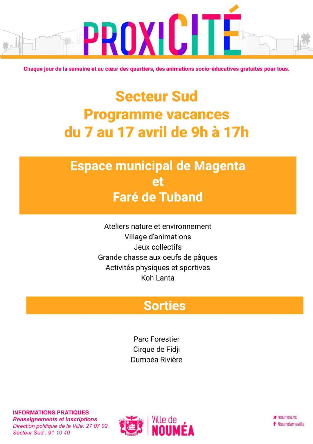 ProxiCité secteur Sud - vacances avril 2026.pdf