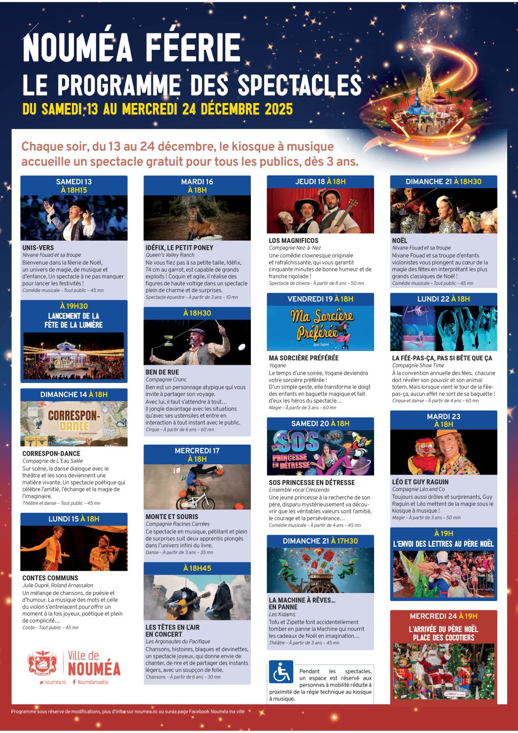 Programme spectacles Nouméa Féerie 2025.pdf