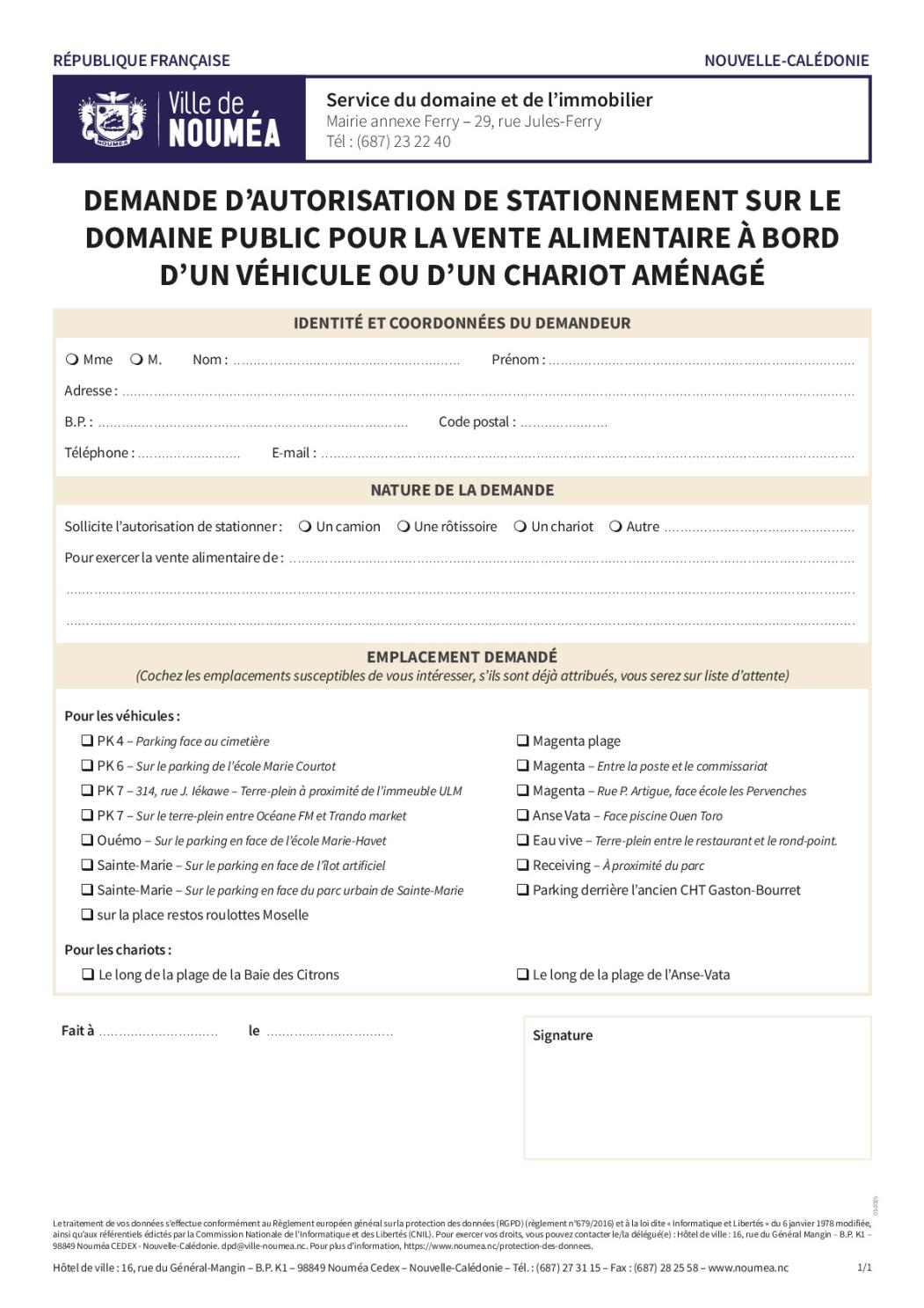 SDI_Demande d’autorisation de stationnement sur le domaine public pour la vente alimentaire.pdf